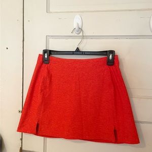 Outdoor Voices Warmup 2.5" Skort - Orange / Red - Size S
